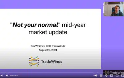 “Not your normal” mid year market update from TradeWinds